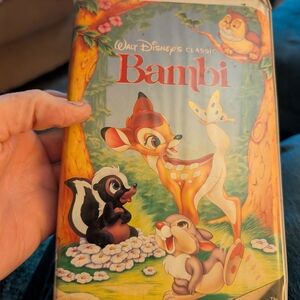 Disney Bambi VHS with Vibrant Colors
